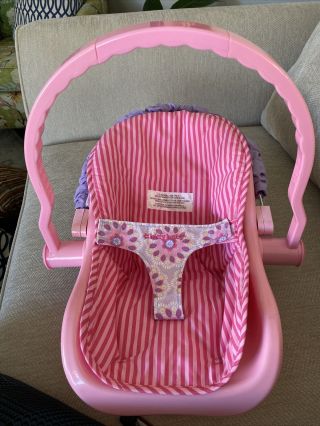 American Girl Bitty Baby Car Carrier Seat