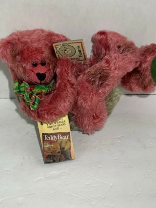 Winey Bear Walter Melon Fully Jointed Collectible Teddy Bear Mohair Item Ck14004