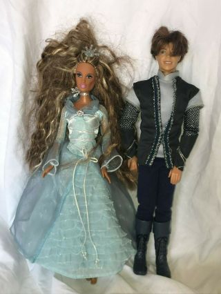 Barbie & The Magic Of Pegasus Prince Aidan & Rayla The Cloud Queen Set Of 2 Doll