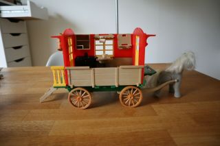 Sylvanian Families Gypsy Caravan With Horse