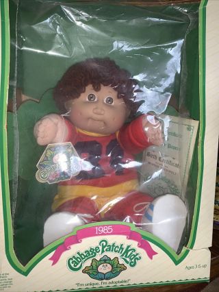 1985 Cabbage Patch Doll In It’s Box.  Never Been Played With.