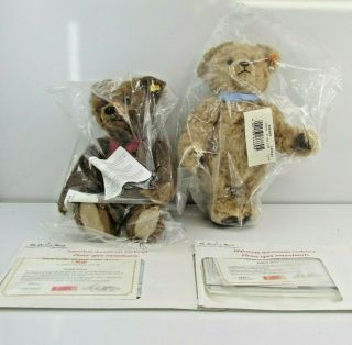 Steiff 2002 & 2003 Teddy Bears Danbury Mohair Germany Nr