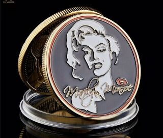 Marilyn Monroe 1962 Sexy Photo Hollywood Superstar Commemorative Challenge Coin