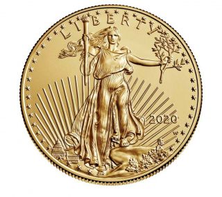American Eagle 2020 W One Ounce Gold Uncirculated Coin Mintage Of 7,  000 Coins
