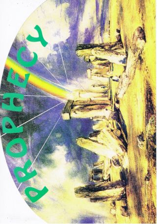 Prophecy Rave Flyer Flyers 31/7/92 A4 Kings Lynn Speedway Stadium Norfolk Richie