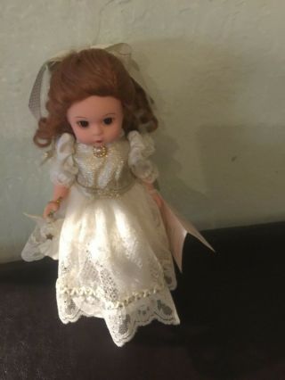 Madame Alexander 8 " My First Christmas Lenox Doll
