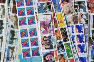 US Postage Stamps Lot $653.  08 Face Value 29 cent 3