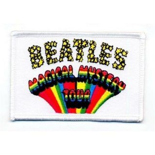Official Licensed - The Beatles - Magical Mystery Tour Iron/sew On Patch Lennon