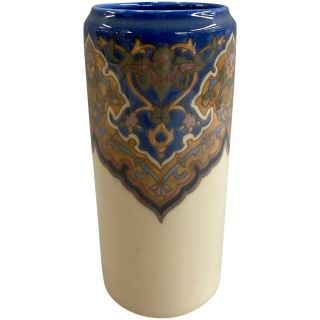 Rookwood Pottery Jewel Porcelain Vase With Arabesque Design,  Arthur Conant 1918