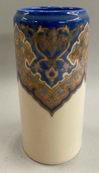 Rookwood Pottery Jewel Porcelain Vase with Arabesque Design,  Arthur Conant 1918 2