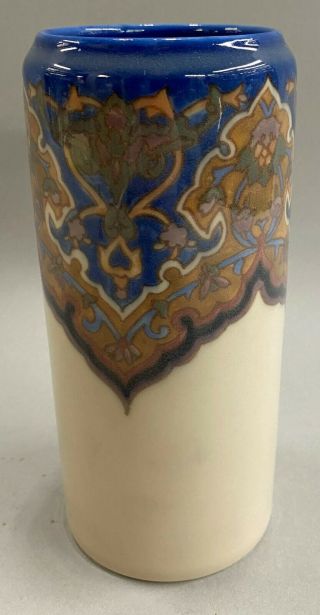 Rookwood Pottery Jewel Porcelain Vase with Arabesque Design,  Arthur Conant 1918 4
