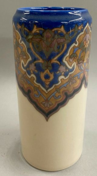 Rookwood Pottery Jewel Porcelain Vase with Arabesque Design,  Arthur Conant 1918 5