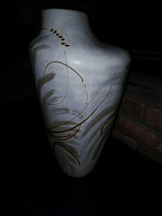 Harsa Israel Hand Painted Signed Numbered Floor Ceramic Vase 17 