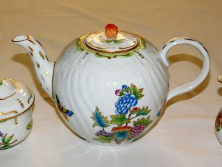 Herend Queen Victoria Tea set 4