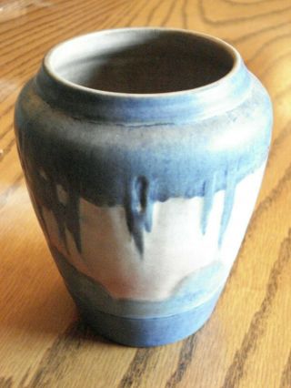 Newcomb College Pottery Vase Moon and Moss 1918 Sadie Irvine 4