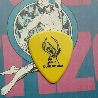 David Bowie Searching For Jackalopes Tour Yellow Guitar Pick - Color