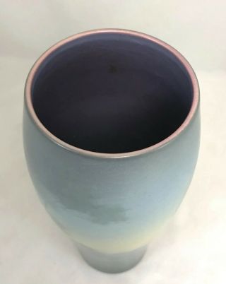 Rookwood Pottery Vellum Vase with Landscape by Lenore Asbury 1922 6