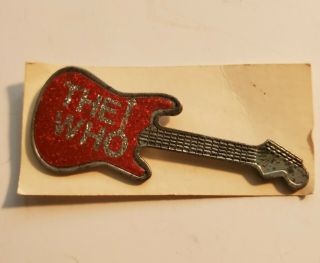 The Who Rock Group Vintage Enamel Pin