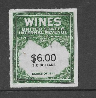 Re177 $6.  00 Wines Cv $700