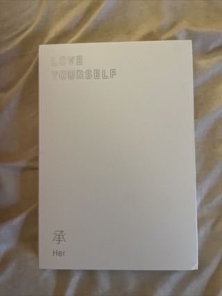 Bts Love Yourself Her L Version Album No Pc And No Poster