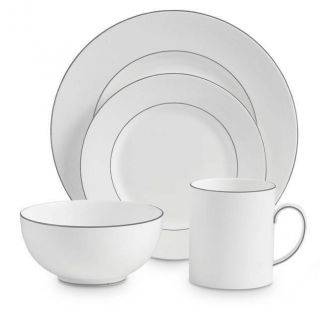 Vera Wang By Wedgwood Blanc Sur Blanc 48pc Set,  Service For 12