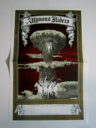 The Wynona Riders 1995 Promo Poster - Tour Of Amerika Fall 1995