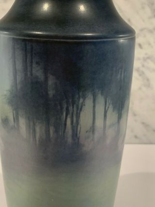 Rookwood Pottery Scenic Vellum Vase c.  1915 946 Lenore Asbury 11 