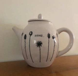 Rae Dunn Magenta Exclusive M Stamped Home Teapot