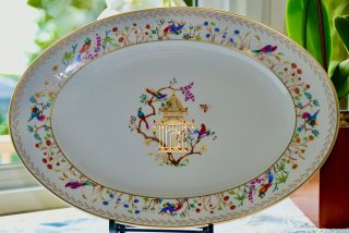Tiffany & Co,  China Audubon Platter,  Limoges,  Large 15 1/2 ",  Collectible