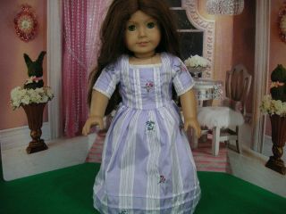 American Girl Felicity Doll With Lilac Gown And Shift.  Tight Limbs.  Retired.