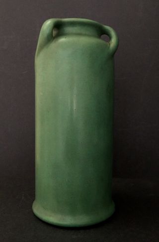 Teco 11 1/4” Tall 3 - Handle Vase Shape 284 Arts & Crafts Prairie School Design