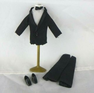 Vtg 70s Topper Gary Ron Van Doll Outfit Black Tie & Tux 8393 Dawn