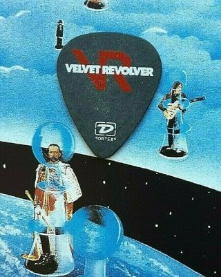 Velvet Revolver Slash Skull On Alt.  Version Black Guitar Pick