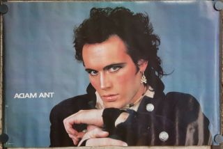 Adam Ant 1983 Poster Approx 23.  5 " X34.  5 " /