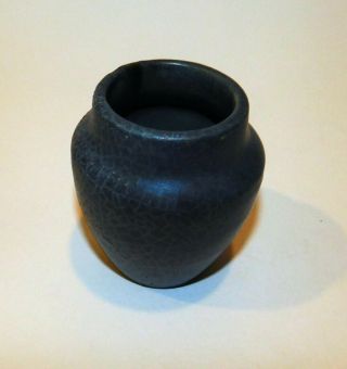 Arequipa Arts & Crafts Pottery Vase in Blue - Circa 1915 3