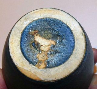 Arequipa Arts & Crafts Pottery Vase in Blue - Circa 1915 5