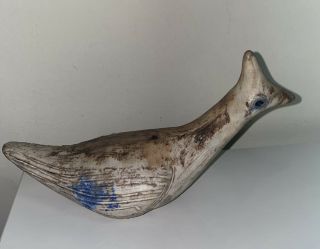Mid Century Studio Pottery Dove Signed Vintage Bird Mccarty’s Of Mississippi