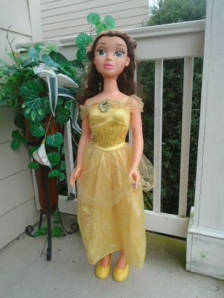 Disney Princess Belle Life Size Beauty And The Beast My Size Barbie Type 38 "