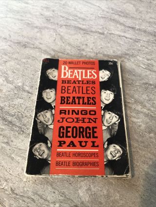 The Beatles,  1964,  20 Wallet Photos With Biographies And Horoscopes