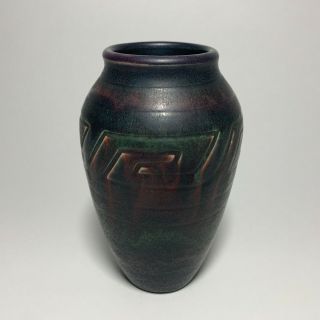 1902 Rookwood Pottery Z - Line Matte Vase A.  M.  Valentien Experimental Glaze