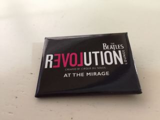 The Beatles Revolution Lounge At The Mirage Love Created By Cirque Du Soleil Pin