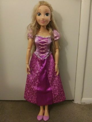 32 " Disney Tangled Rapunzel Princess Playdate By Jakks My Size Large Jumbo Doll