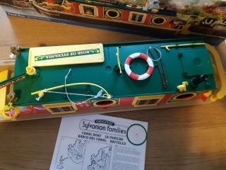 Sylvanian Families Canal Boat.  Boxed.  Vintage? 3
