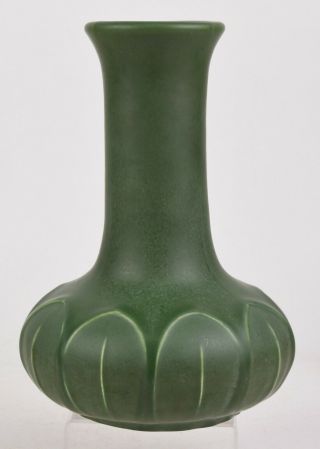 Hampshire Pottery 9.  5 " Tall Matte Green Arts And Crafts Period Vase
