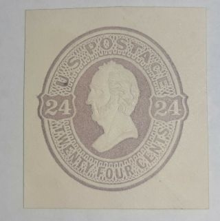 Us Stamp U101 Cut Square - - Scv $225
