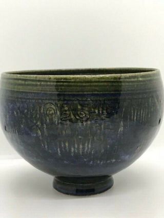 Edwin And Mary Scheier Early Sgraffito Bowl