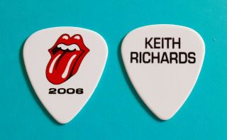Rolling Stones Keith Richards A Bigger Bang 2006 Tour Issued Guitar Pick
