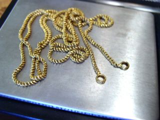 Scrap 23KDM 21K Gold Chain.  26 inches 9.  8 Grams 2