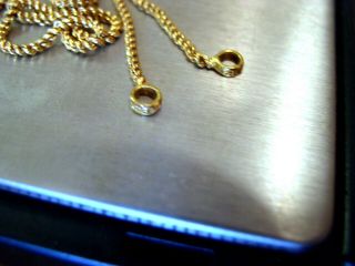 Scrap 23KDM 21K Gold Chain.  26 inches 9.  8 Grams 3