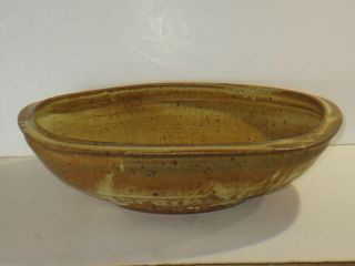 Warren Mackenzie Huge Vintage Studio Pottery Bowl From Pvt.  Coll. ,  Marked 2